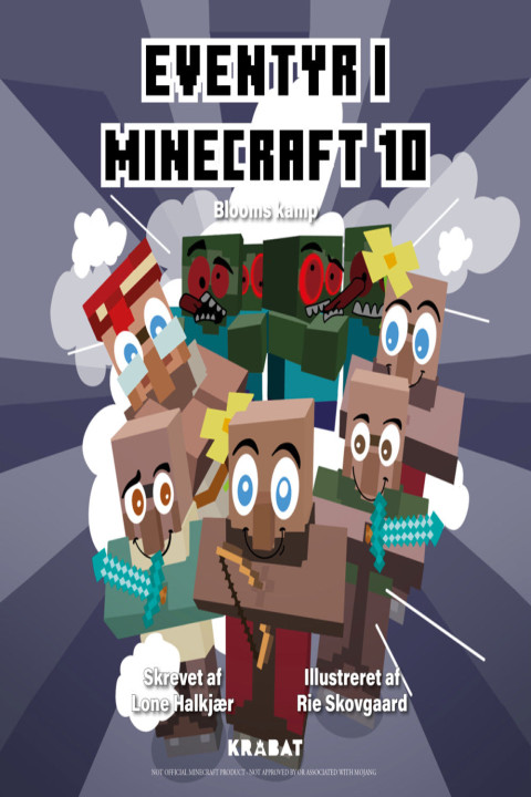 Omslag: Eventyr i Minecraft 10