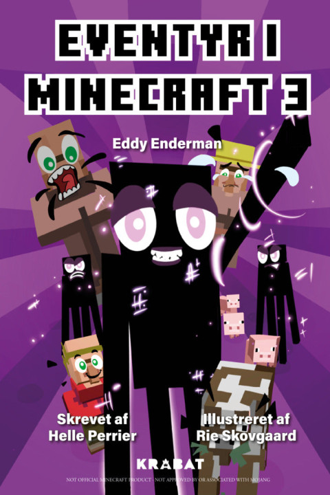 Omslag: Eventyr i Minecraft 3 - Eddy Enderman