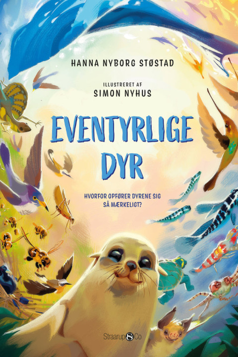 Omslag: Eventyrlige dyr