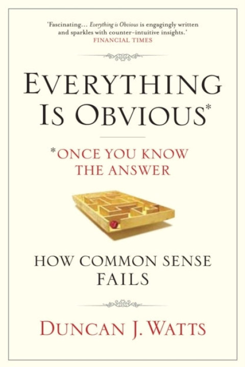 Omslag: Everything Is Obvious