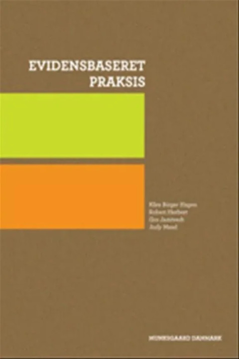 Omslag: Evidensbaseret praksis