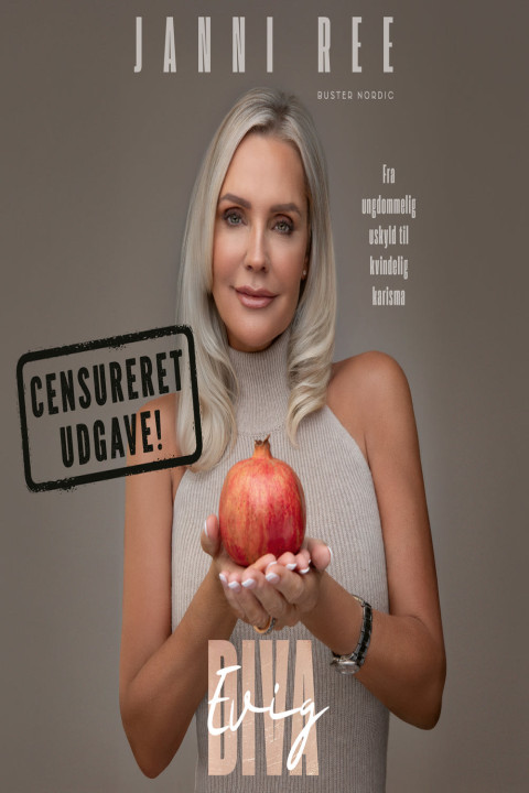 Omslag: Evig diva - censureret udgave