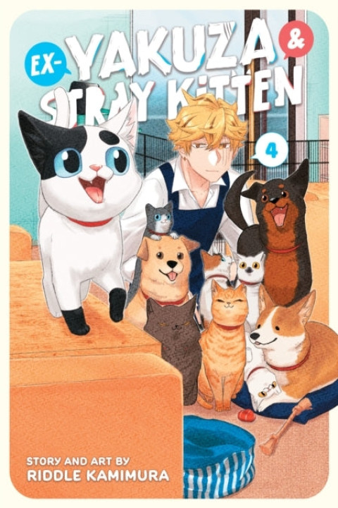 Omslag: Ex-yakuza and Stray Kitten Vol. 4