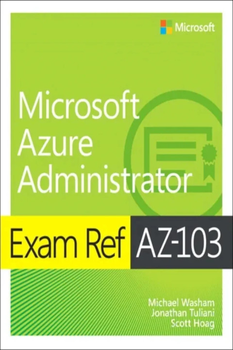 Omslag: Exam Ref AZ-103 Microsoft Azure Administrator