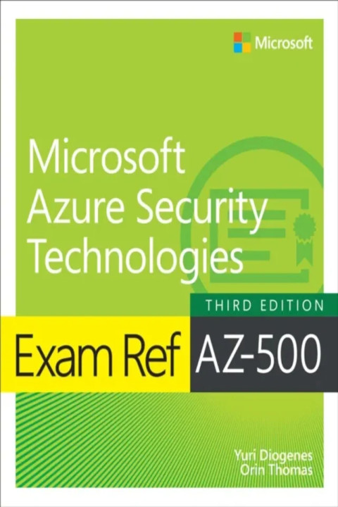 Omslag: Exam Ref AZ-500 Microsoft Azure Security Technologies