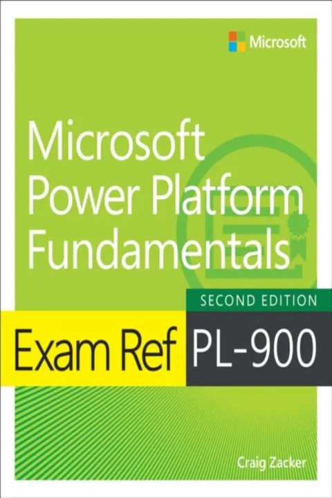Omslag: Exam Ref PL-900 Microsoft Power Platform Fundamentals