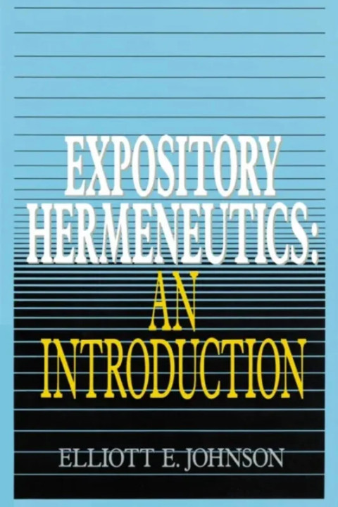 Omslag: Expository Hermeneutics: an Introduction