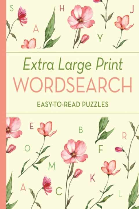 Omslag: Extra Large Print Wordsearch