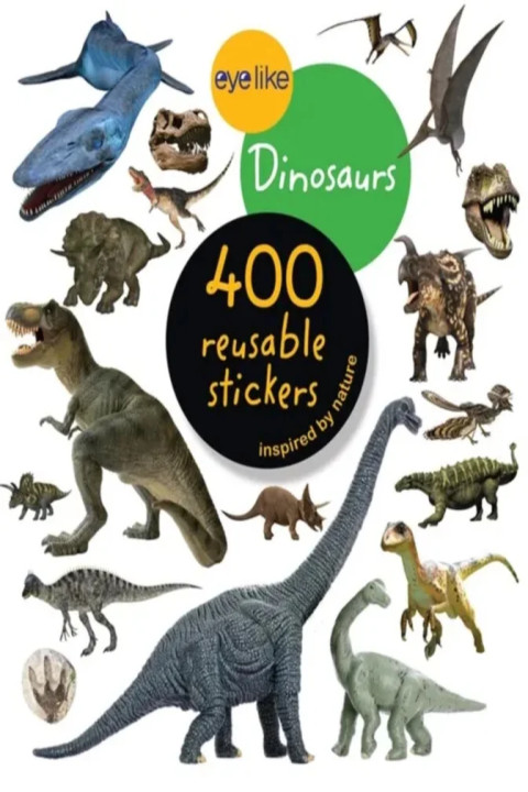 Omslag: Eyelike Stickers: Dinosaurs