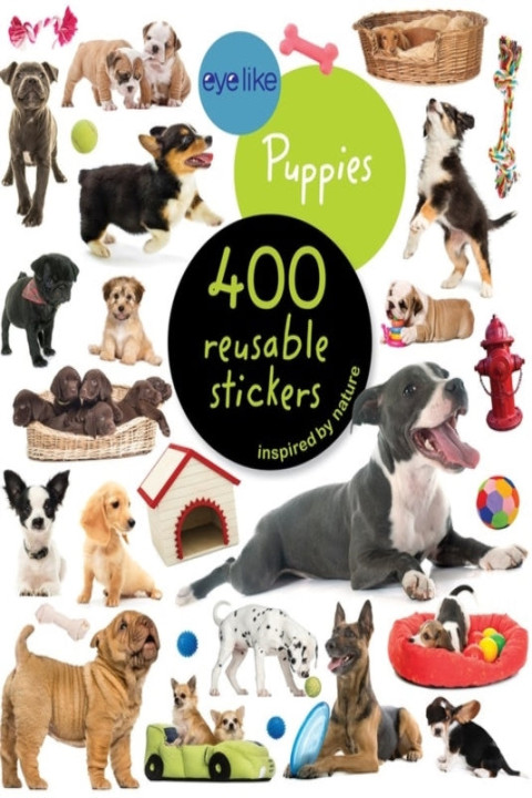 Omslag: Eyelike Stickers: Puppies