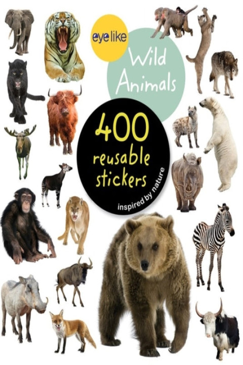 Omslag: Eyelike Stickers: Wild Animals