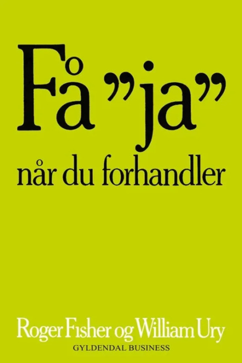 Omslag: Få 'ja' når du forhandler