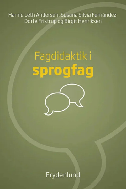 Omslag: Fagdidaktik i sprogfag