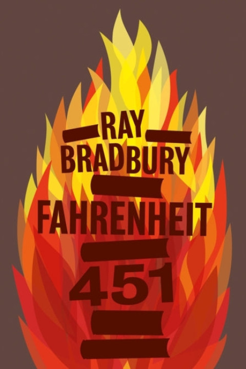 Omslag: Fahrenheit 451