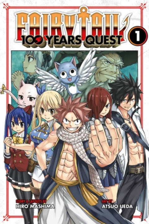 Omslag: Fairy Tail 100 Years Quest 1