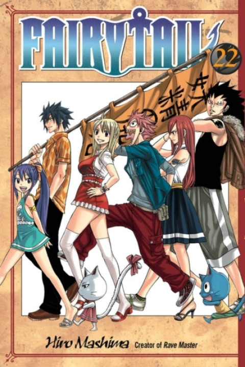Omslag: FAIRY TAIL 22