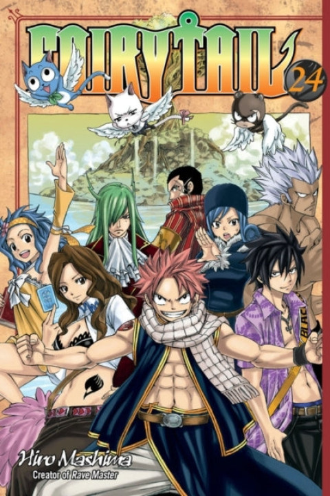Omslag: Fairy Tail 24