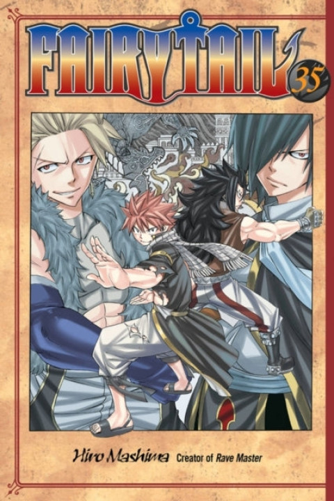 Omslag: FAIRY TAIL 35