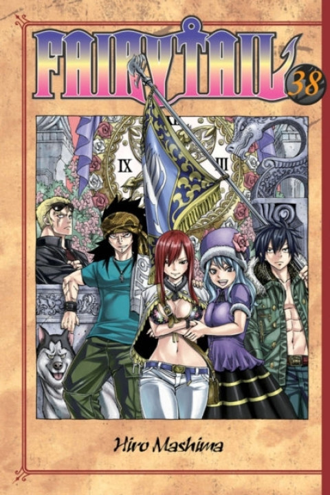 Omslag: FAIRY TAIL 38
