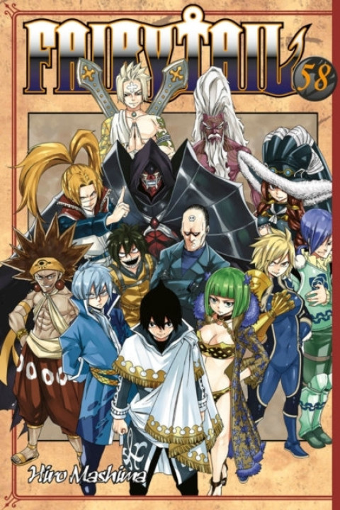 Omslag: FAIRY TAIL 58