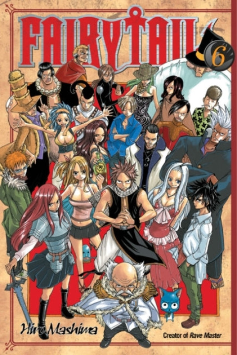 Omslag: Fairy Tail 6