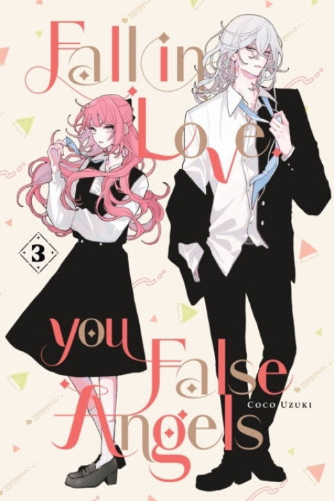 Omslag: Fall in Love, You False Angels 3