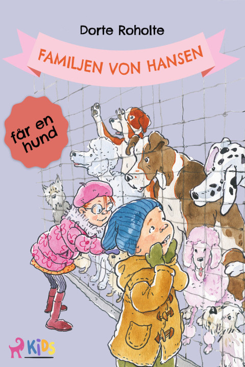 Omslag: Familjen von Hansen får en hund