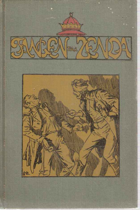 Omslag: Fangen på Zenda