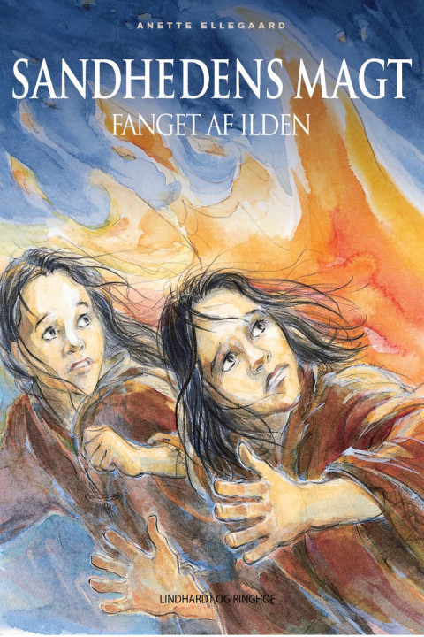 Omslag: Fanget af ilden