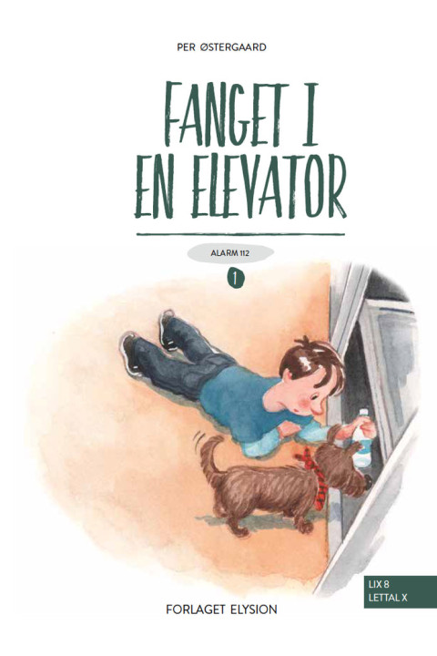 Omslag: Fanget i en elevator