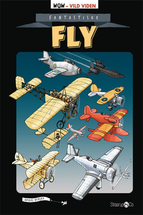 Omslag: Fantastiske fly