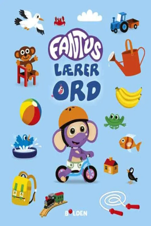 Omslag: Fantus lærer ord