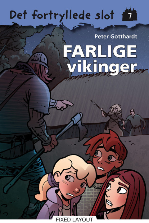 Omslag: Farlige vikinger
