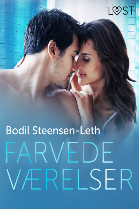 Omslag: Farvede værelser - novelle
