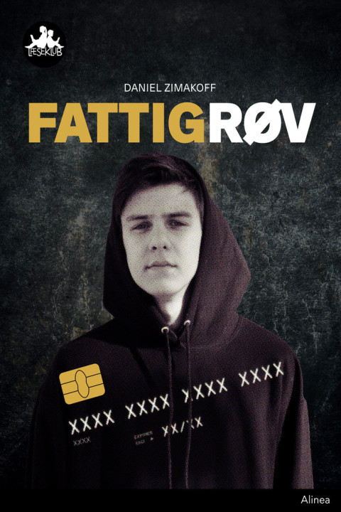 Omslag: Fattigrøv, Sort Læseklub