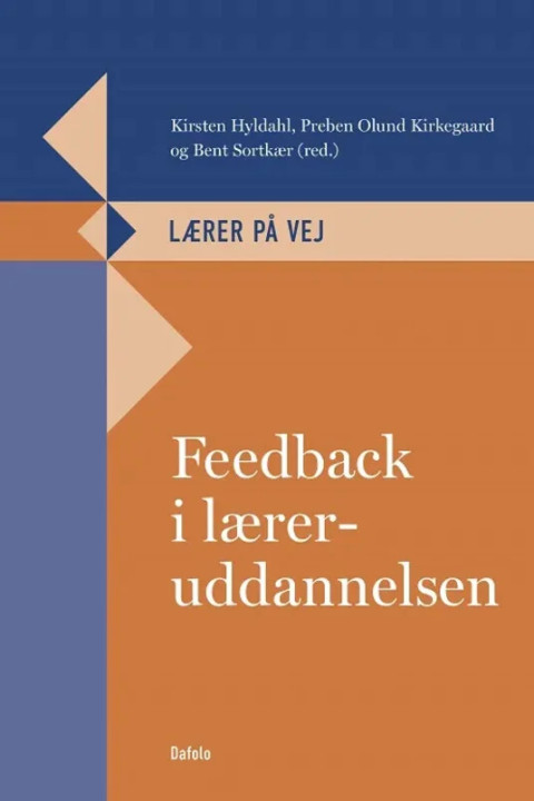 Omslag: Feedback i læreruddannelsen