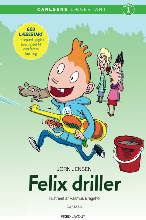 Omslag: Felix driller