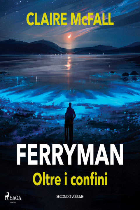 Omslag: Ferryman. Oltre i confini