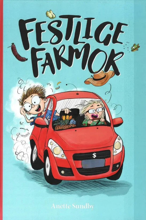 Omslag: Festlige farmor