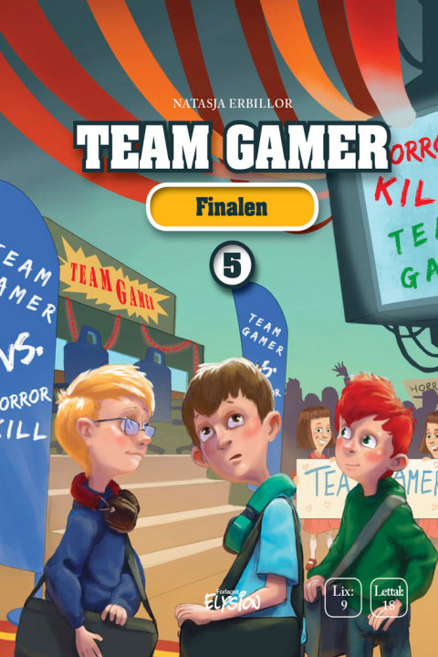 Omslag: Finalen - Team Gamer 5