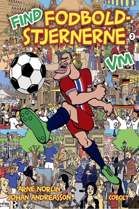 Omslag: Find fodboldstjernerne 2 - VM