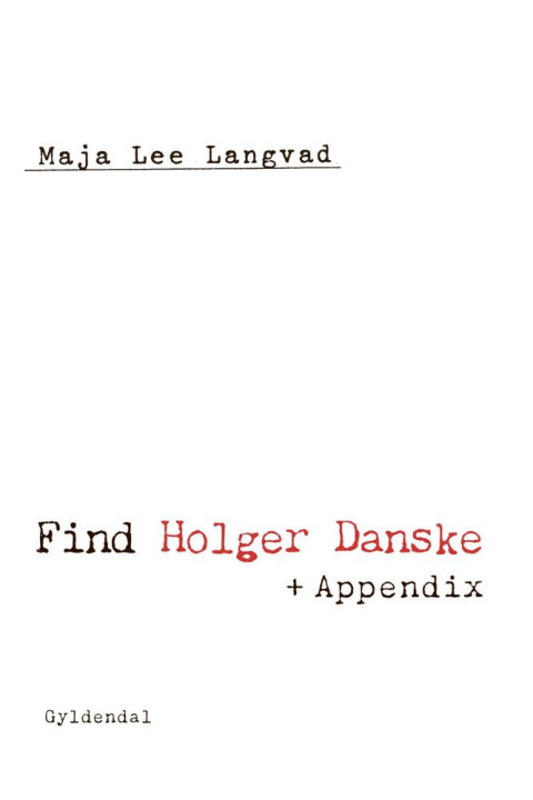 Omslag: Find Holger Danske Appendix
