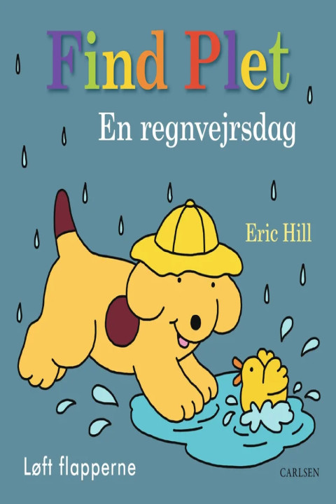 Omslag: Find Plet - En regnvejrsdag