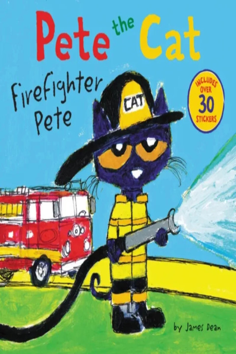 Omslag: Firefighter Pete - Includes Over 30 Stickers!