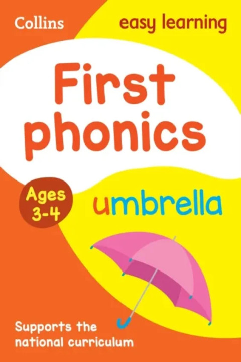 Omslag: First Phonics Ages 3-4 - Ideal for Home Learning