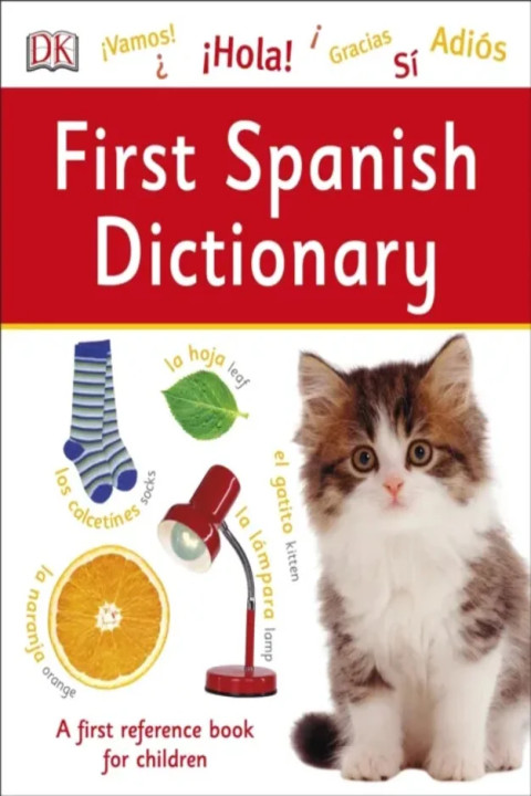 Omslag: First Spanish Dictionary - A First Reference Book for Children