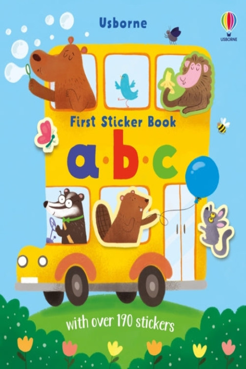 Omslag: First Sticker Book Abc