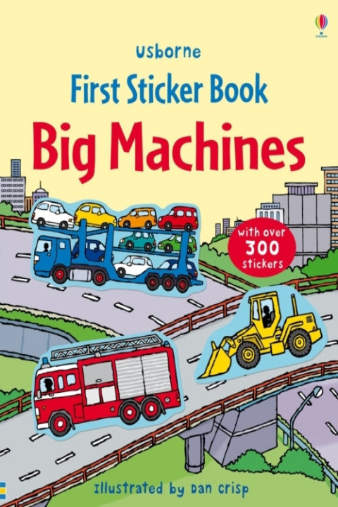 Omslag: First Sticker Book Big Machines