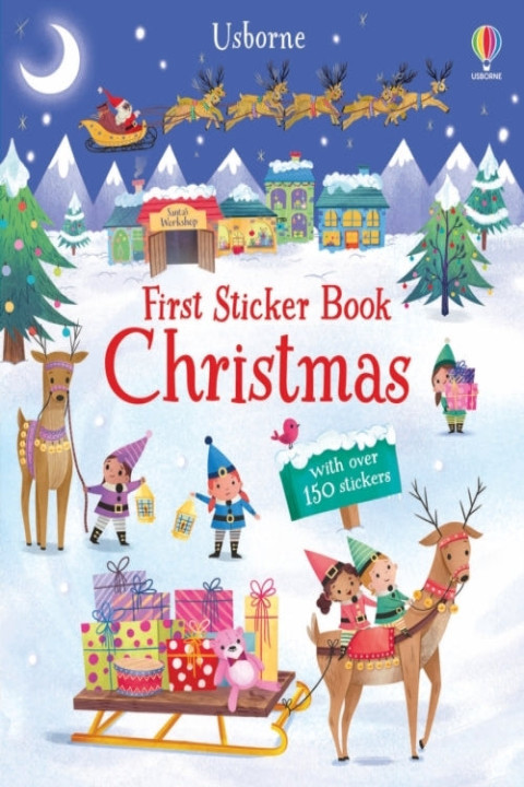 Omslag: First Sticker Book Christmas
