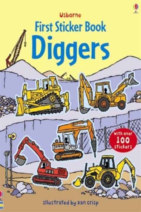 Omslag: First Sticker Book Diggers